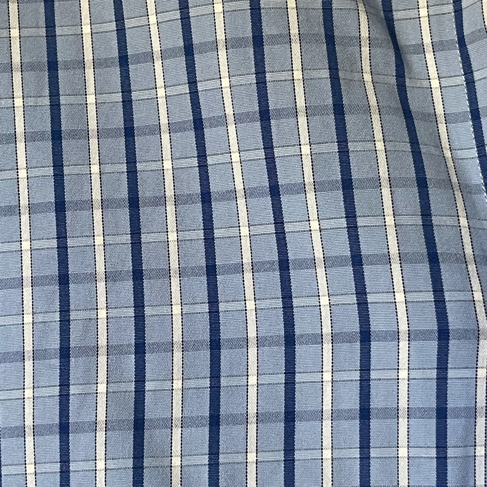 Men’s Tailorbyrd plaid button down casual dress shirt L - Picture 3 of 6